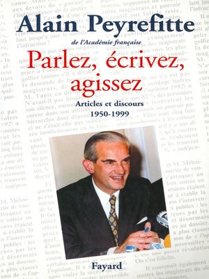 cover image of Parlez, écrivez, agissez